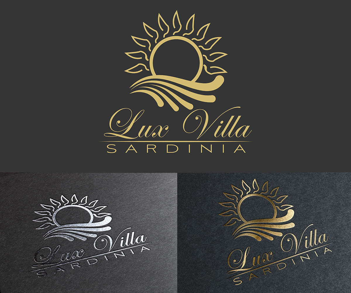 Logo Design by sattod for Lux Villa Sardinia | Design #10401439
