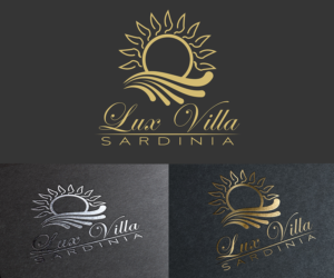 Diseño de Logo por sattod para Lux Villa Sardinia | Diseño: #10401439