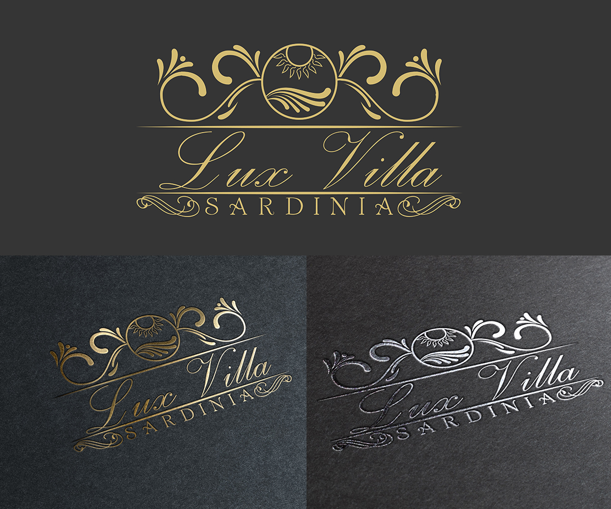 Diseño de Logo por sattod para Lux Villa Sardinia | Diseño #10401440