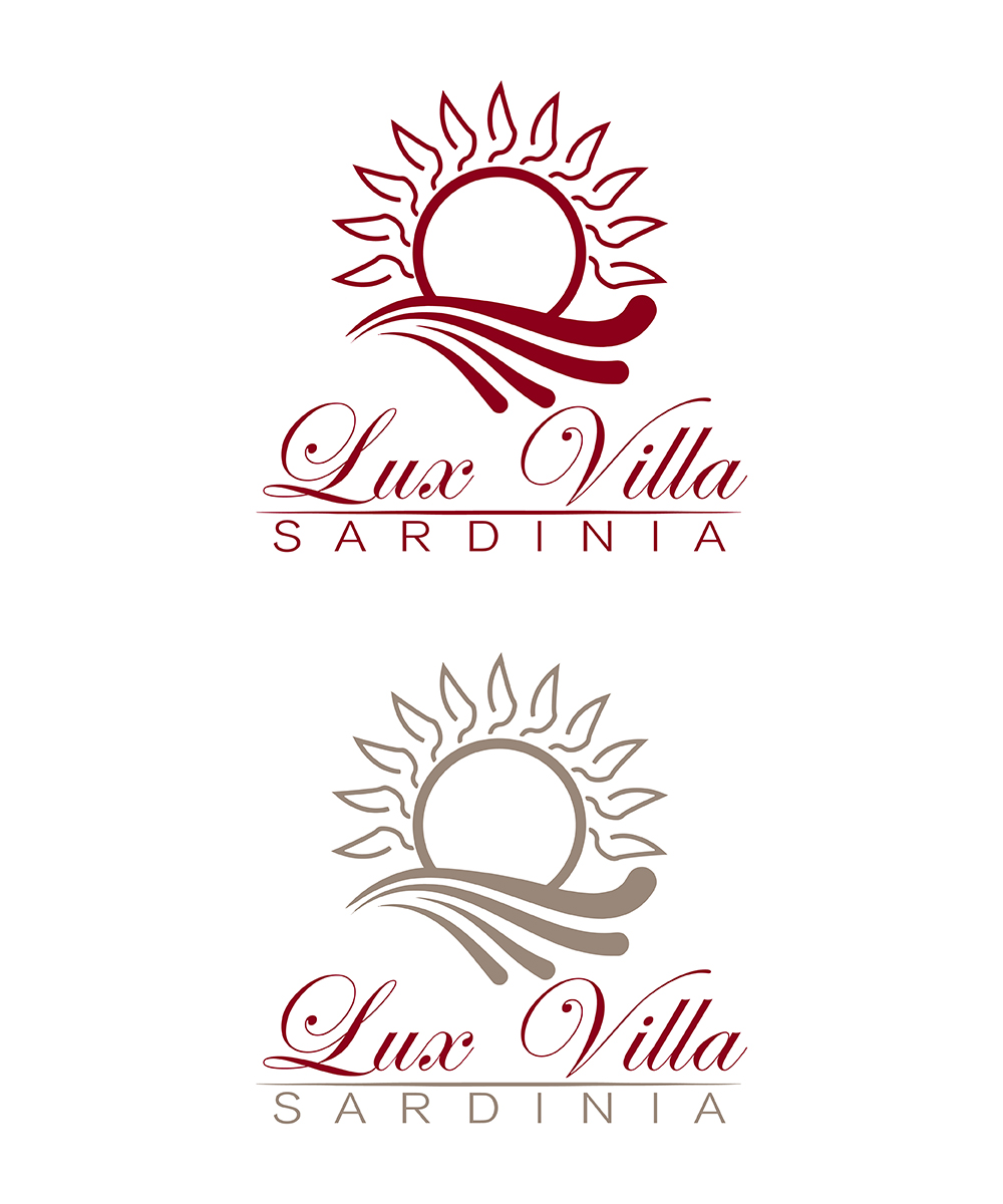 Logo Design by sattod for Lux Villa Sardinia | Design #10438415