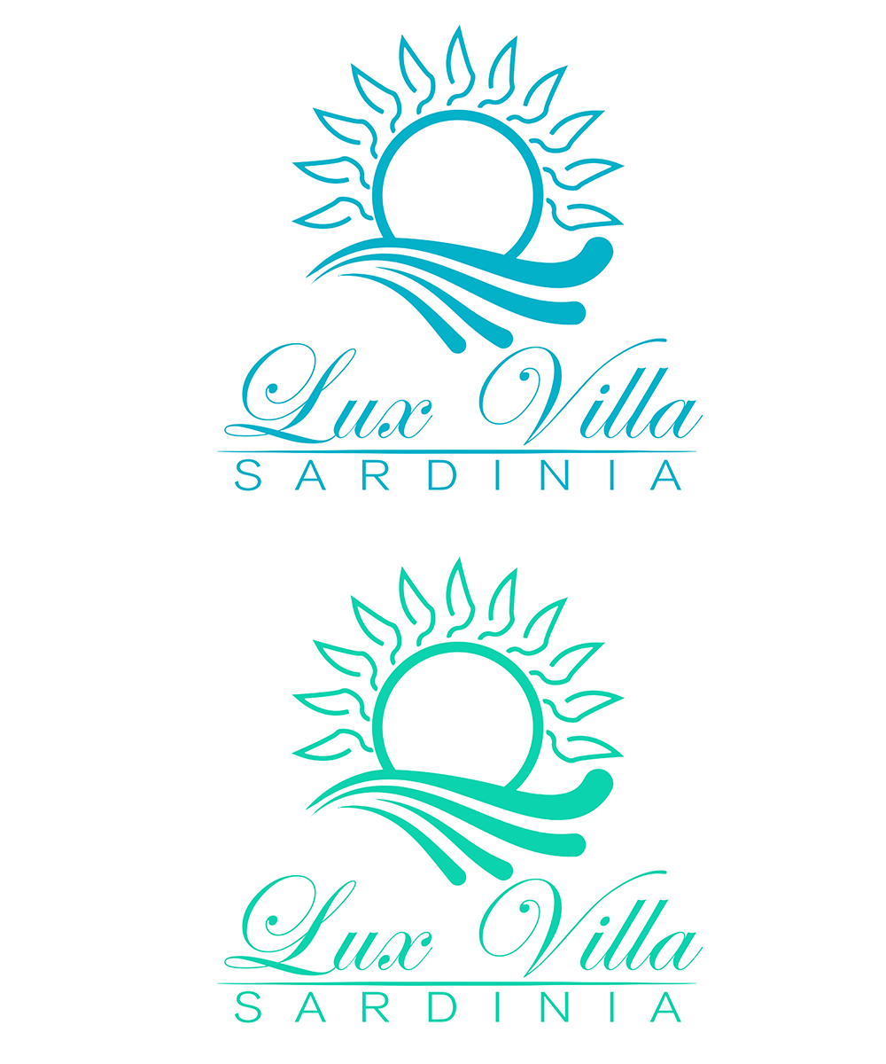 Logo Design by sattod for Lux Villa Sardinia | Design #10446531
