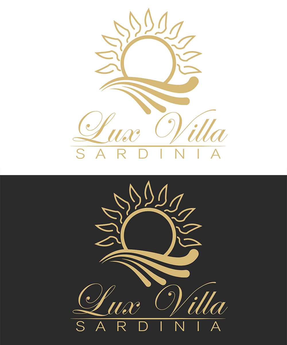 Logo Design by sattod for Lux Villa Sardinia | Design #10446533