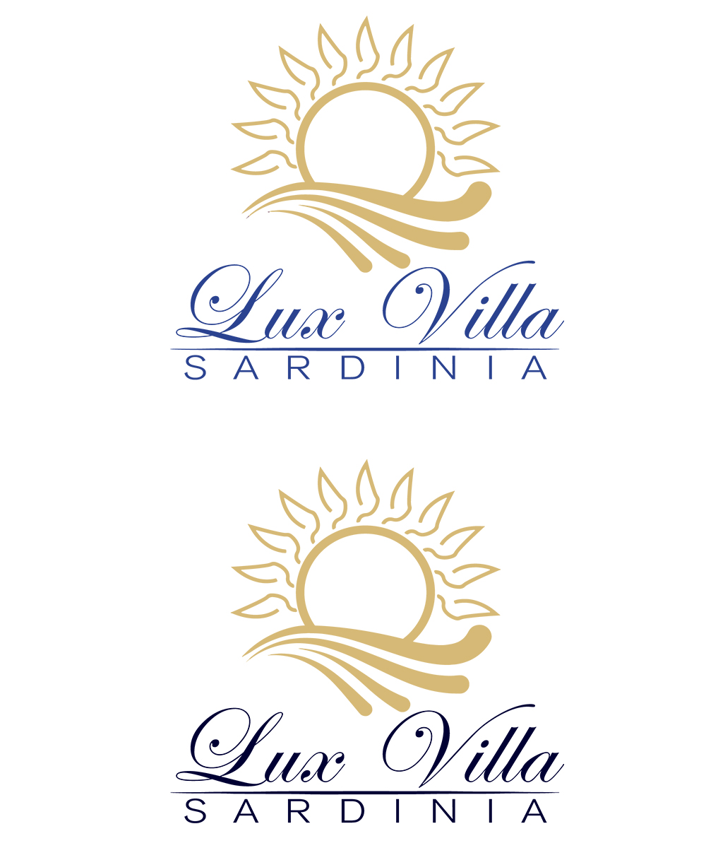 Logo Design by sattod for Lux Villa Sardinia | Design #10560412