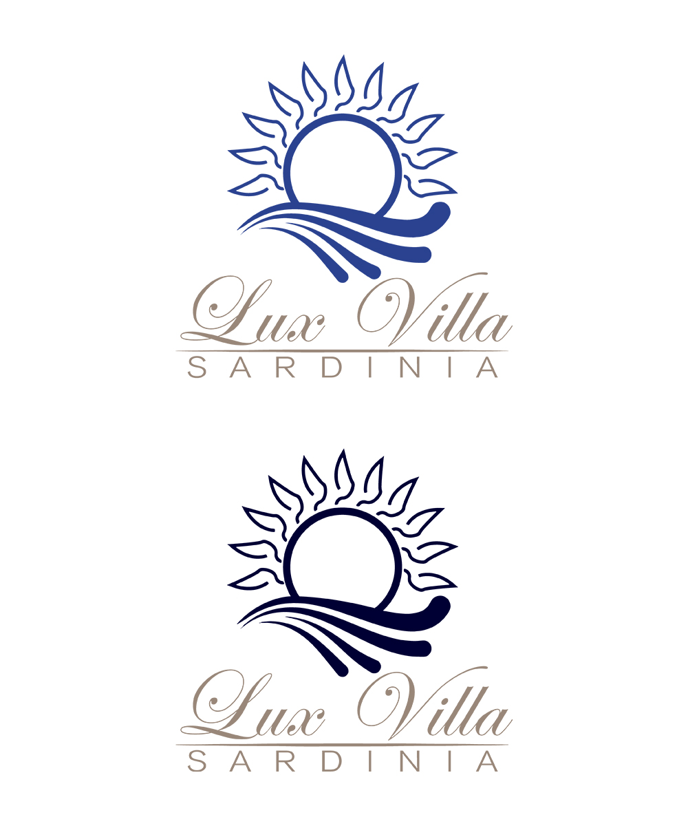 Diseño de Logo por sattod para Lux Villa Sardinia | Diseño: #10566926