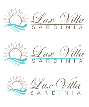 Logo Design by sattod for Lux Villa Sardinia | Design: #10653757