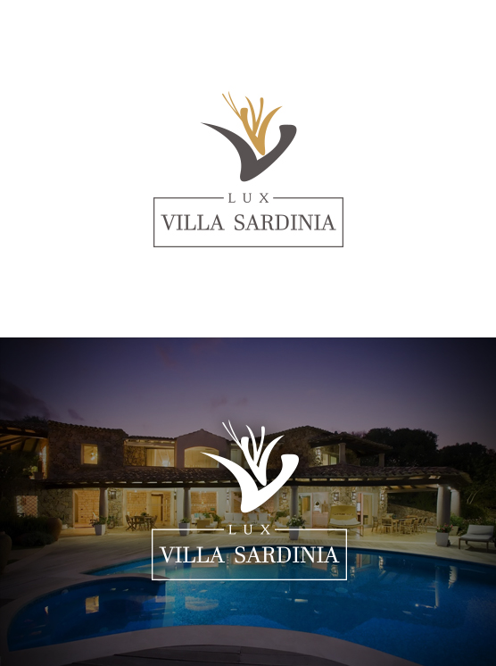 Diseño de Logo por madalinaionela27 para Lux Villa Sardinia | Diseño #10379478