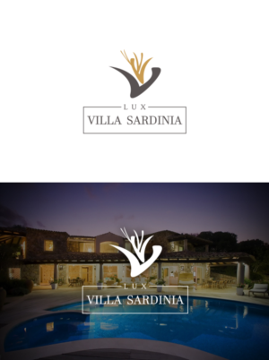 Logo Design by madalinaionela27 for Lux Villa Sardinia | Design #10379478