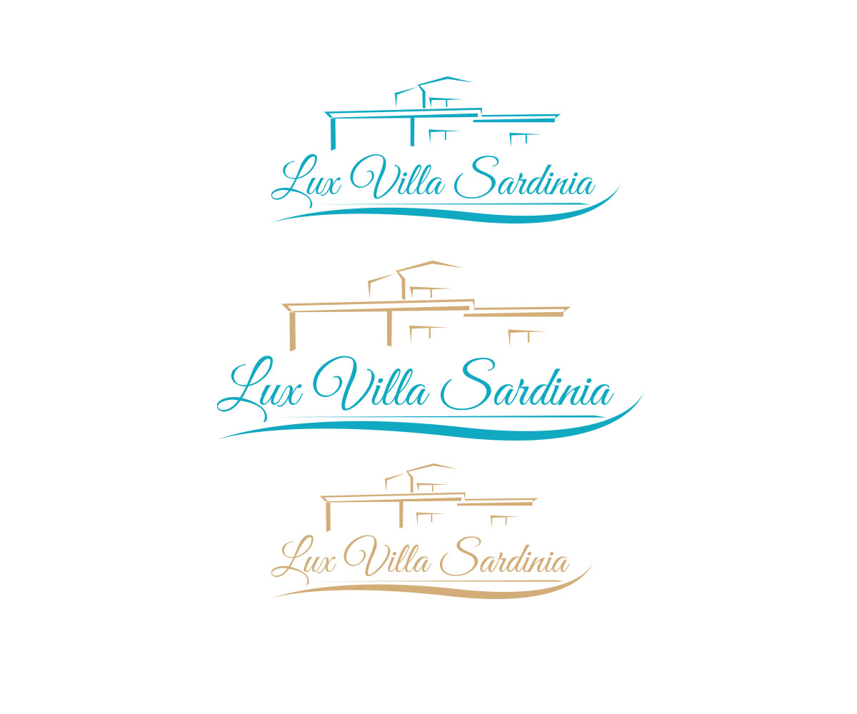 Diseño de Logo por paulabiancalopez para Lux Villa Sardinia | Diseño #10367409