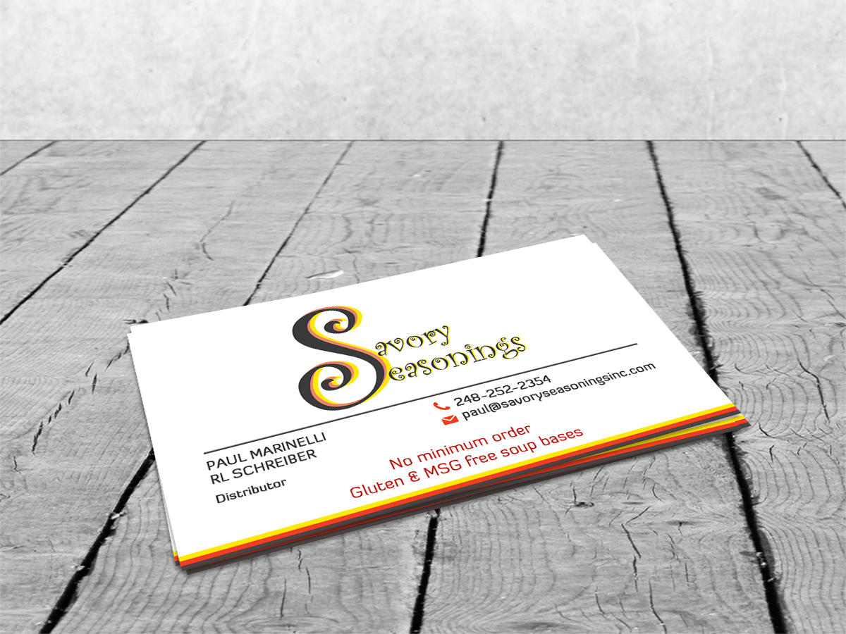 Business Card Design by Sajin for this project | Design #10289848