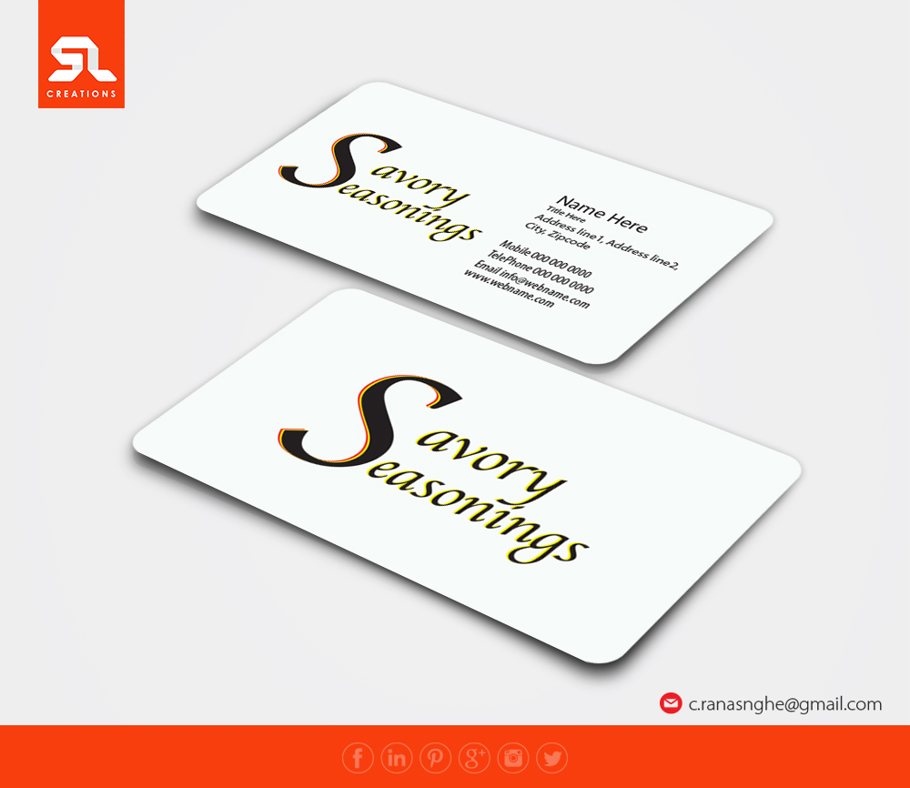 Diseño de Tarjeta de Presentación por SL Creations para este proyecto | Diseño #10388002