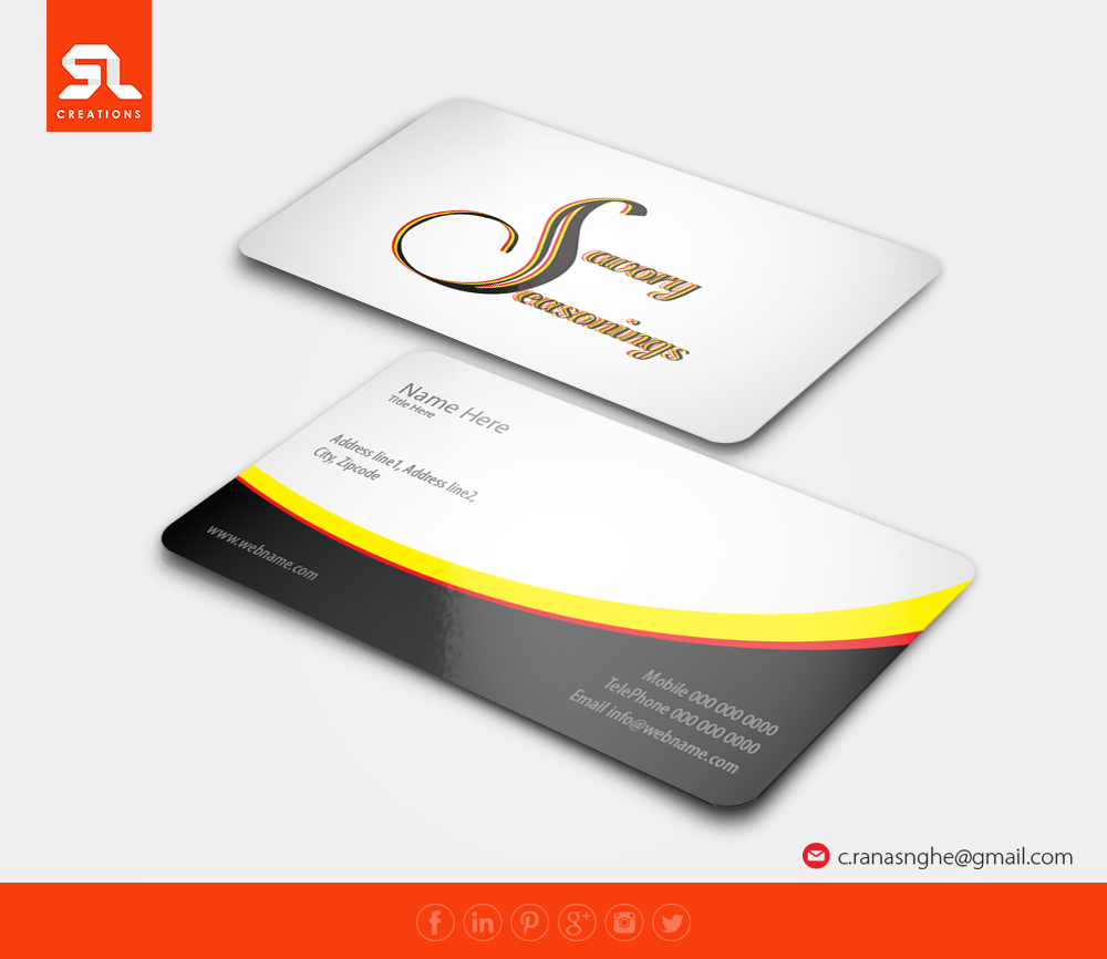 Visitenkarten-Design von SL Creations für dieses Projekt | Design #10388006