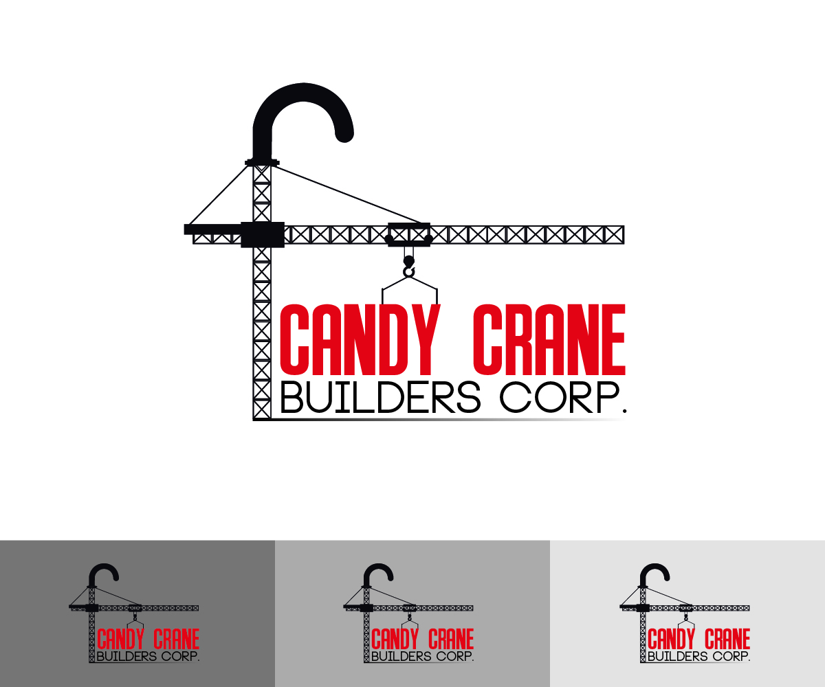Logo Design by Marco Rubio for Candy Crane Builders Corp. | Design #10439442
