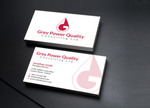 Design de Carte de Visite par Creations Box 2015 pour GreyPower Quality Consulting Ltd. | Design : #10315511