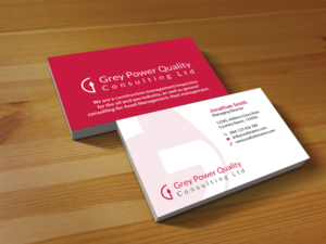 Design de Carte de Visite par Creations Box 2015 pour GreyPower Quality Consulting Ltd. | Design : #10315513