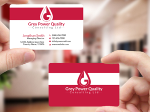 Design de Carte de Visite par Creations Box 2015 pour GreyPower Quality Consulting Ltd. | Design : #10315518