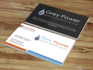 Design de Carte de Visite par Creations Box 2015 pour GreyPower Quality Consulting Ltd. | Design : #10315524