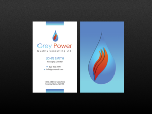 Design de Carte de Visite par Creations Box 2015 pour GreyPower Quality Consulting Ltd. | Design : #10315527