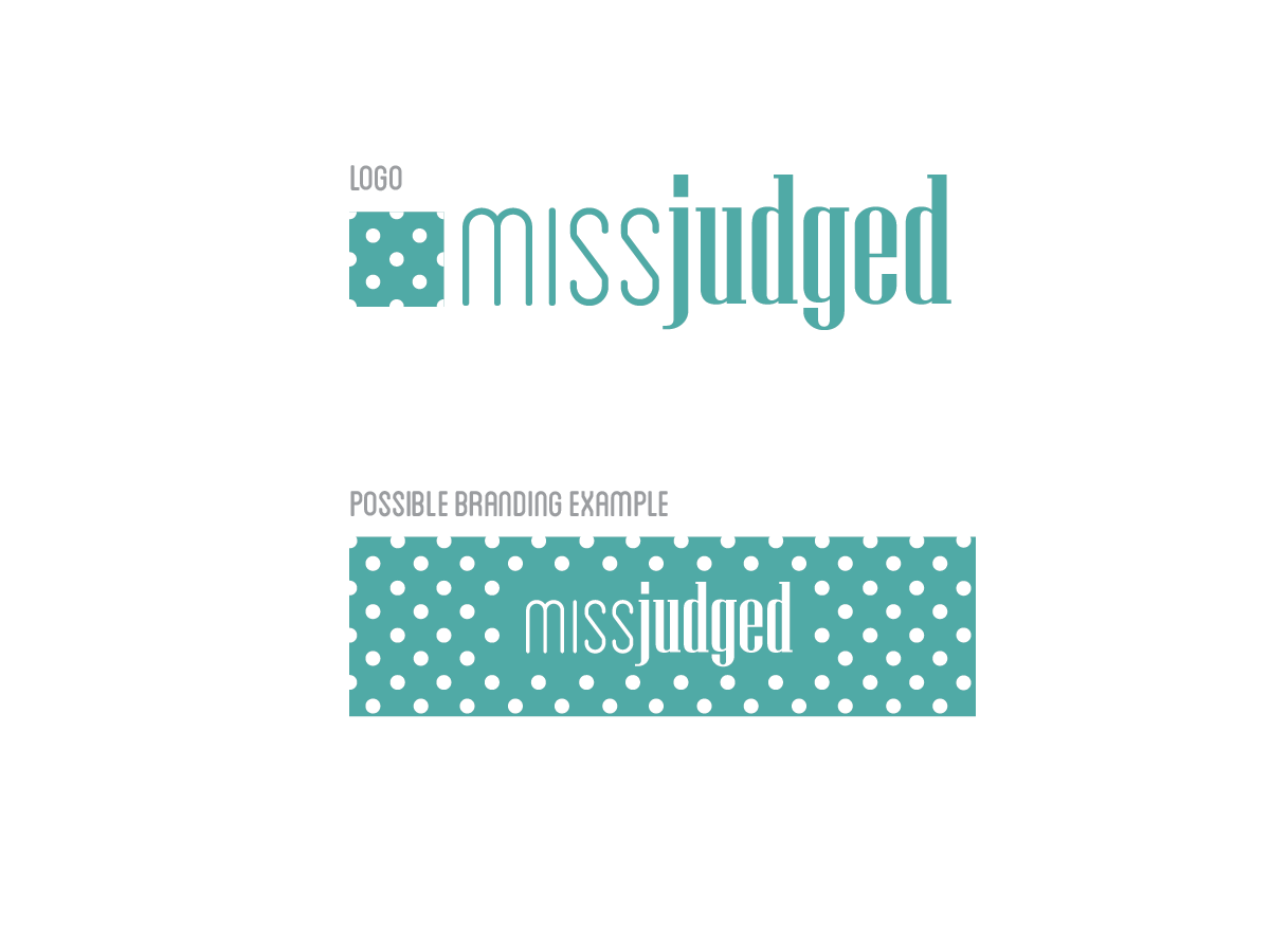 Logo Design by TheyCallMeJenks for Missjudged | Design #2224097