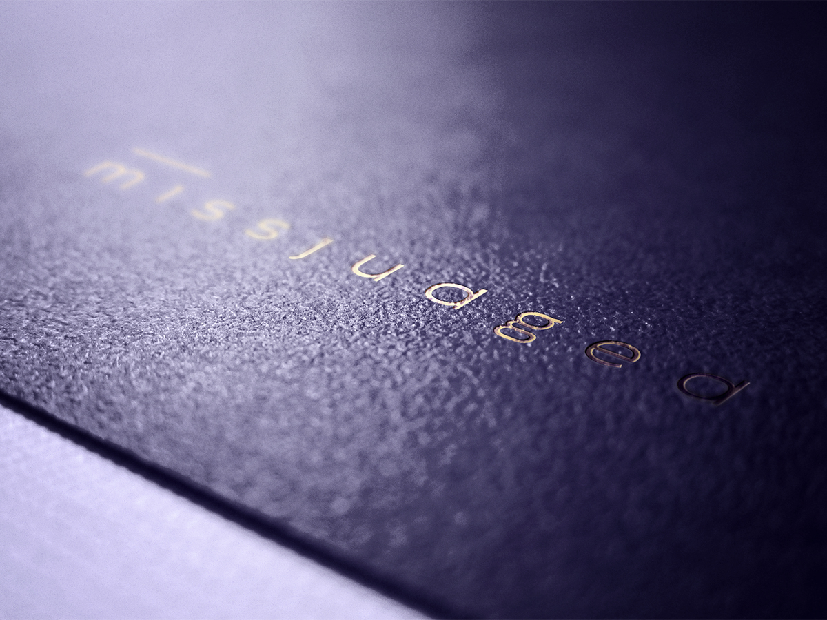 Logo Design by iamf for Missjudged | Design #2261966