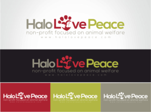 Logo Design by nikkiblue for Halo Love Peace | Design: #10385945