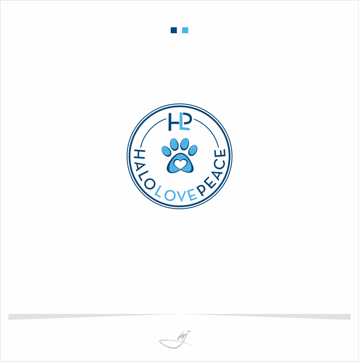 Logo Design by Mimi &amp; Max for Halo Love Peace | Design #10368920