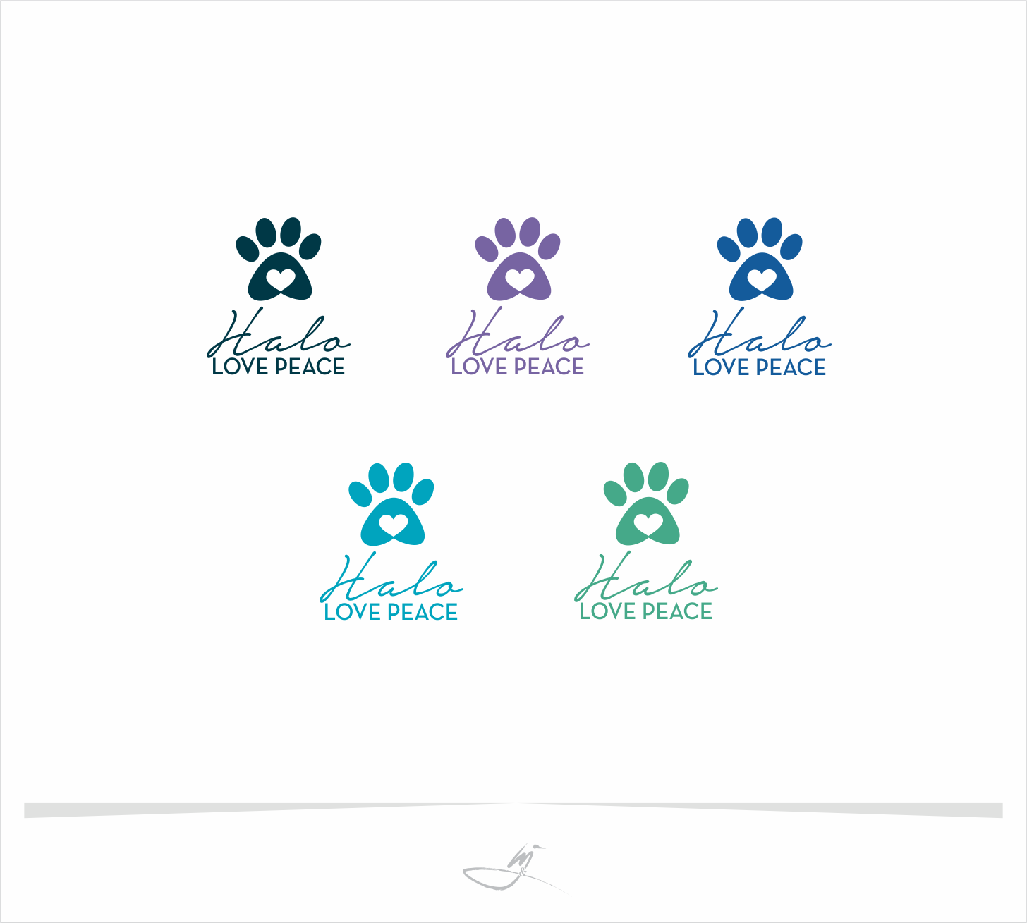 Design de Logo par Mimi &amp; Max pour Halo Love Peace | Design #10374175
