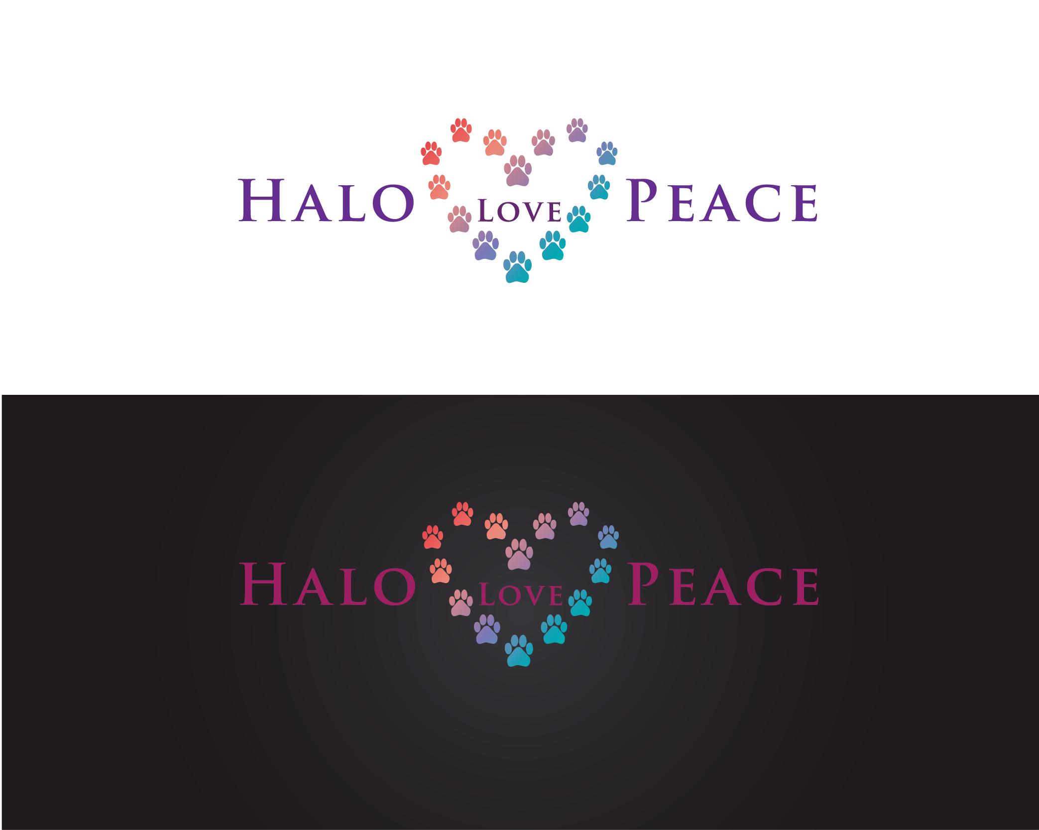 Logo Design by jonnson for Halo Love Peace | Design #10283385