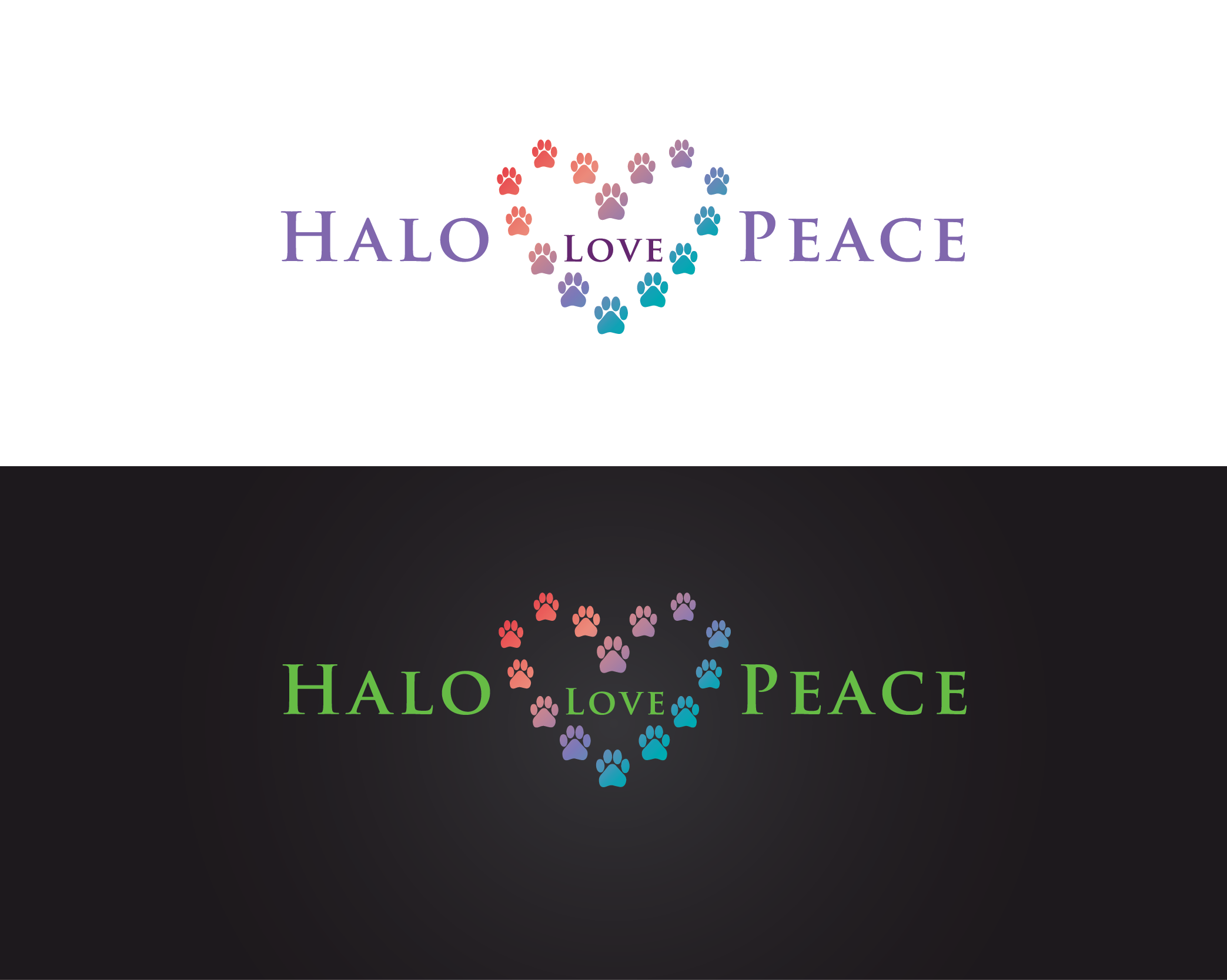 Logo Design by jonnson for Halo Love Peace | Design #10283393