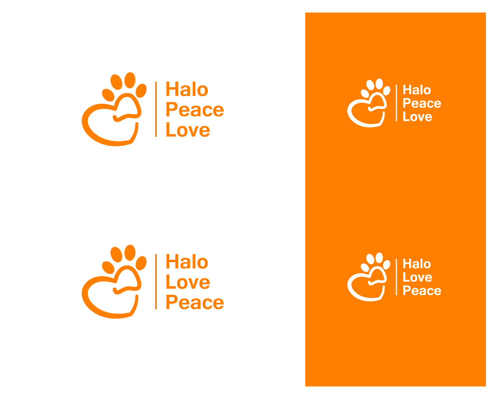 Logo Design by creativelogodesigner86 for Halo Love Peace | Design #10292390