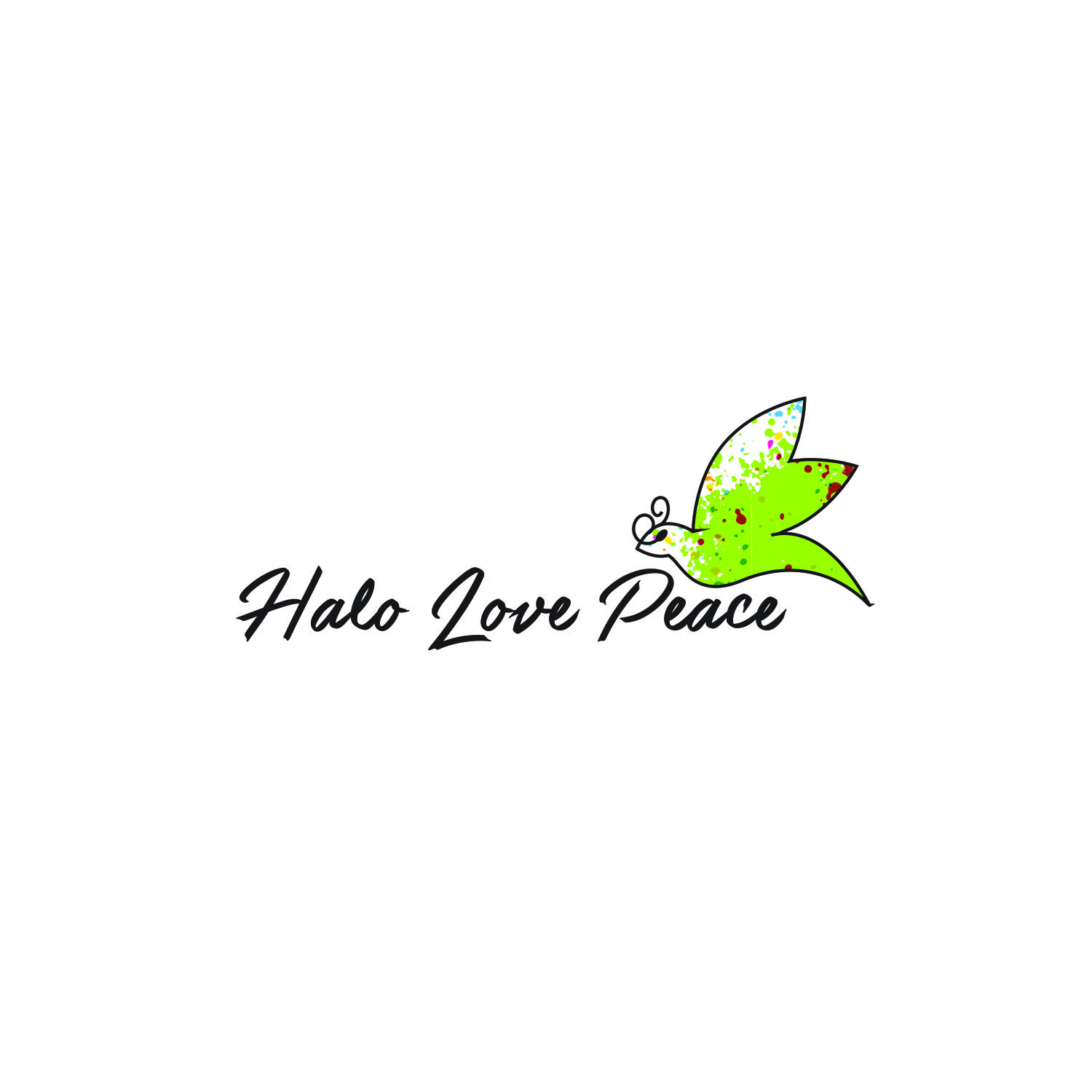 Logo Design by keithwalsh77 for Halo Love Peace | Design #10357326