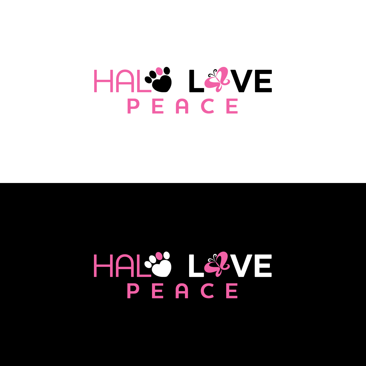 Logo Design by rivemediadesign for Halo Love Peace | Design #10357367