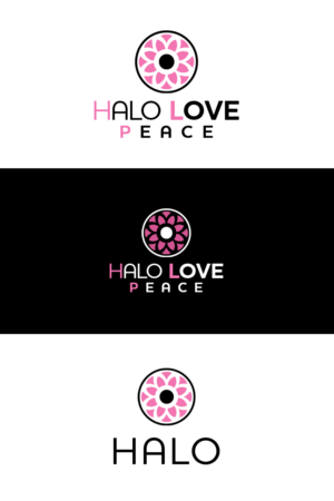 Logo Design by rivemediadesign for Halo Love Peace | Design: #10357372