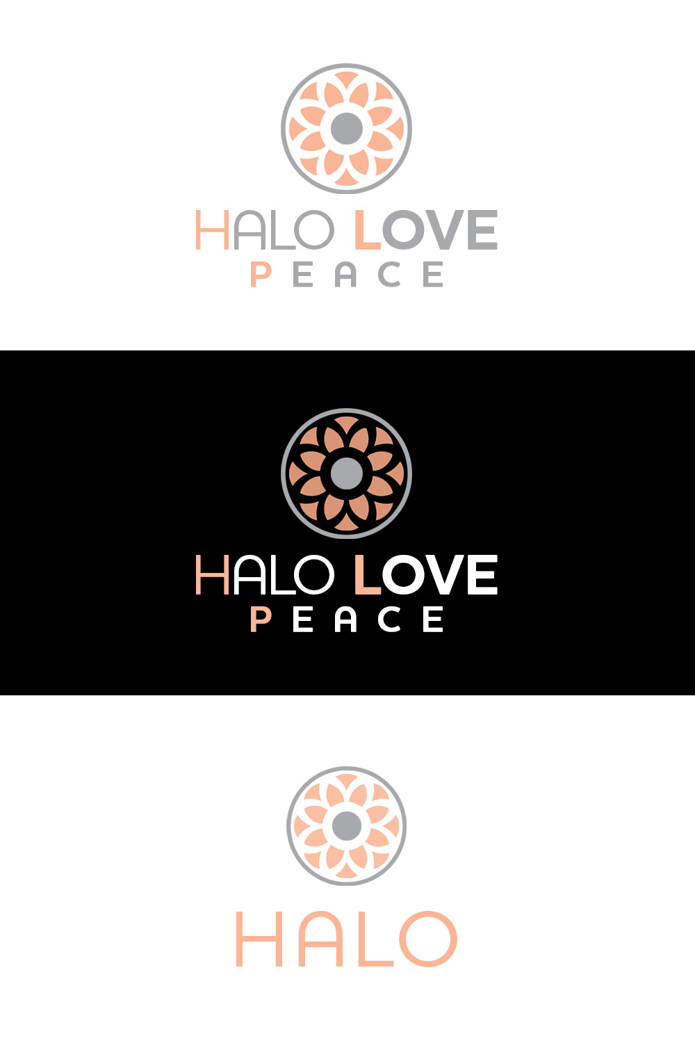 Design de Logo par rivemediadesign pour Halo Love Peace | Design #10357421