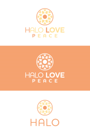 Logo Design by rivemediadesign for Halo Love Peace | Design: #10357498
