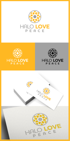 Logo-Design von rivemediadesign für Halo Love Peace | Design: #10377763