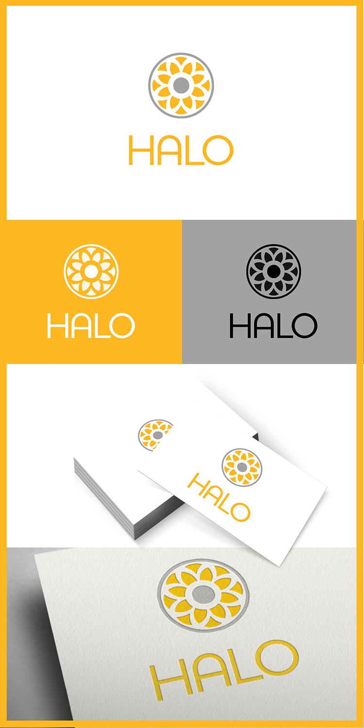 Logo Design by rivemediadesign for Halo Love Peace | Design #10377771