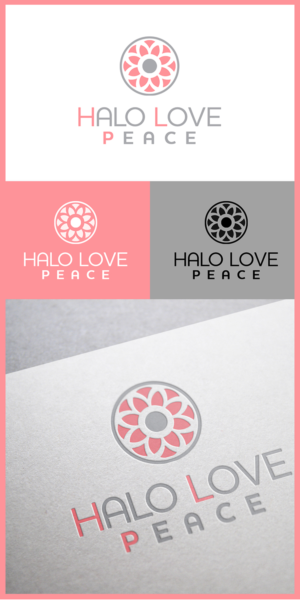 Logo Design by rivemediadesign for Halo Love Peace | Design: #10378228