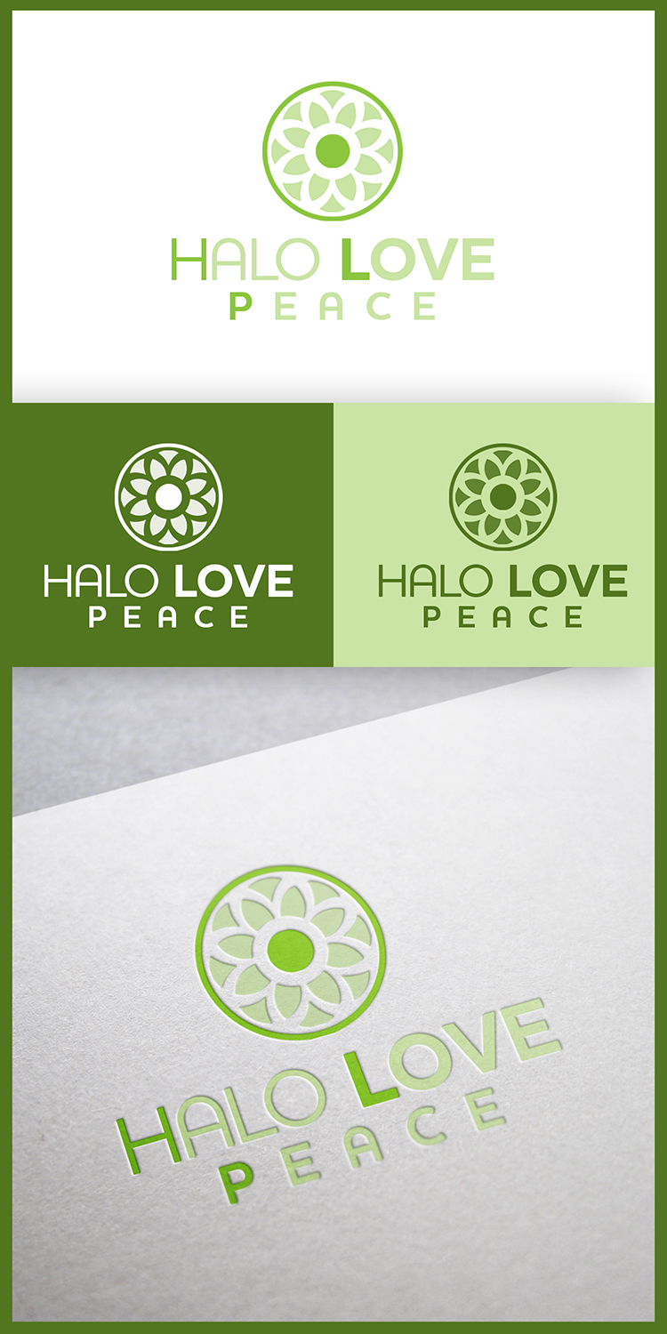 Design de Logo par rivemediadesign pour Halo Love Peace | Design #10379271