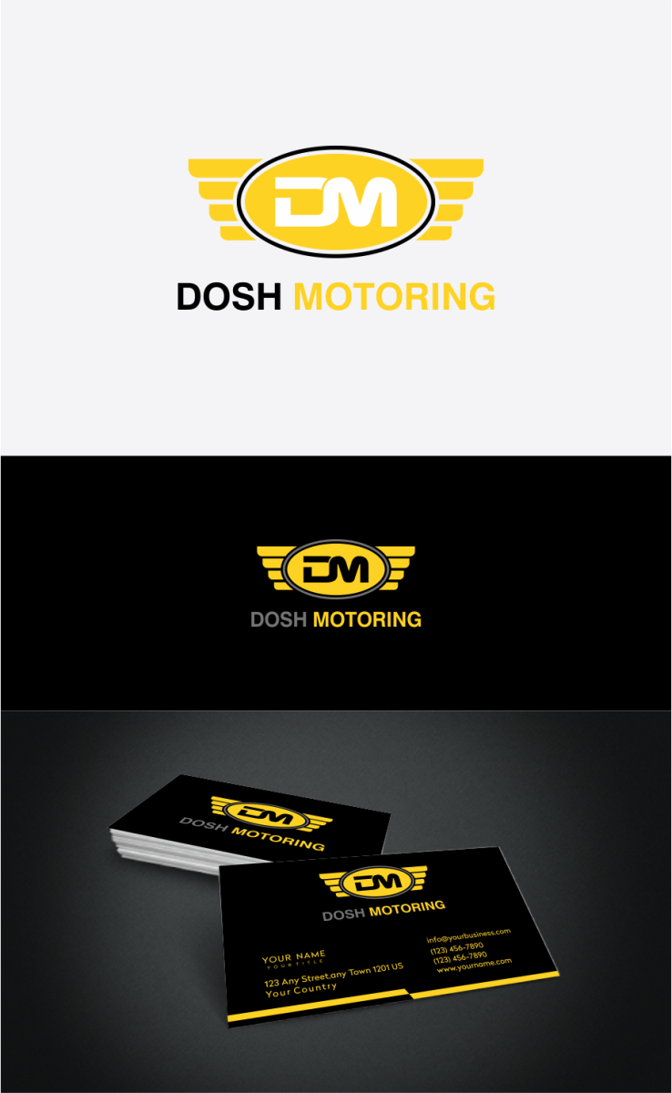 Logo-Design von g234t_d4y für Dosh Motoring | Design #10298538