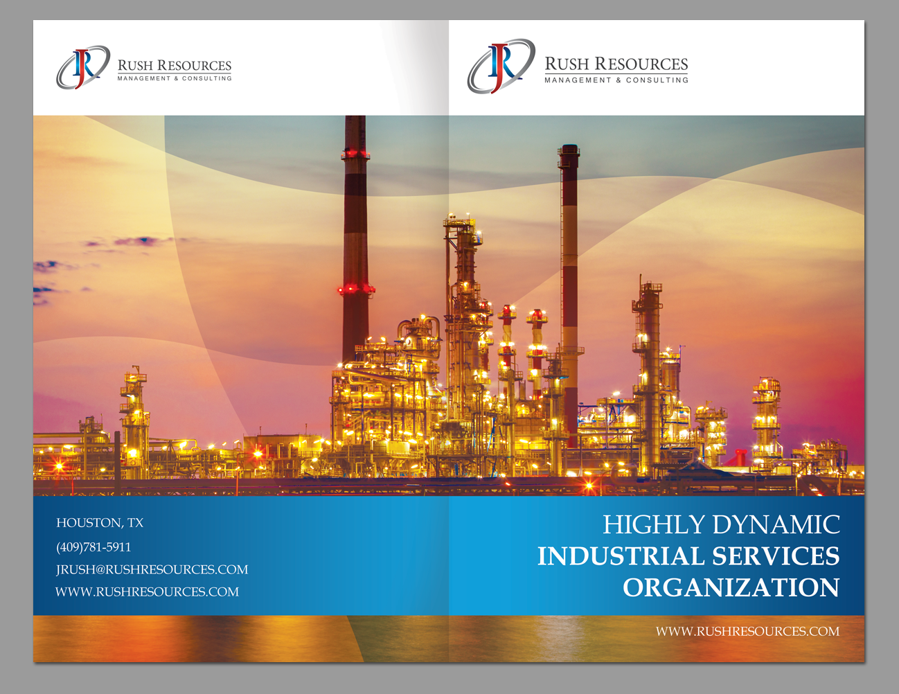 Brochure Design by Victor_pro for Rush Resources | Design #10410840