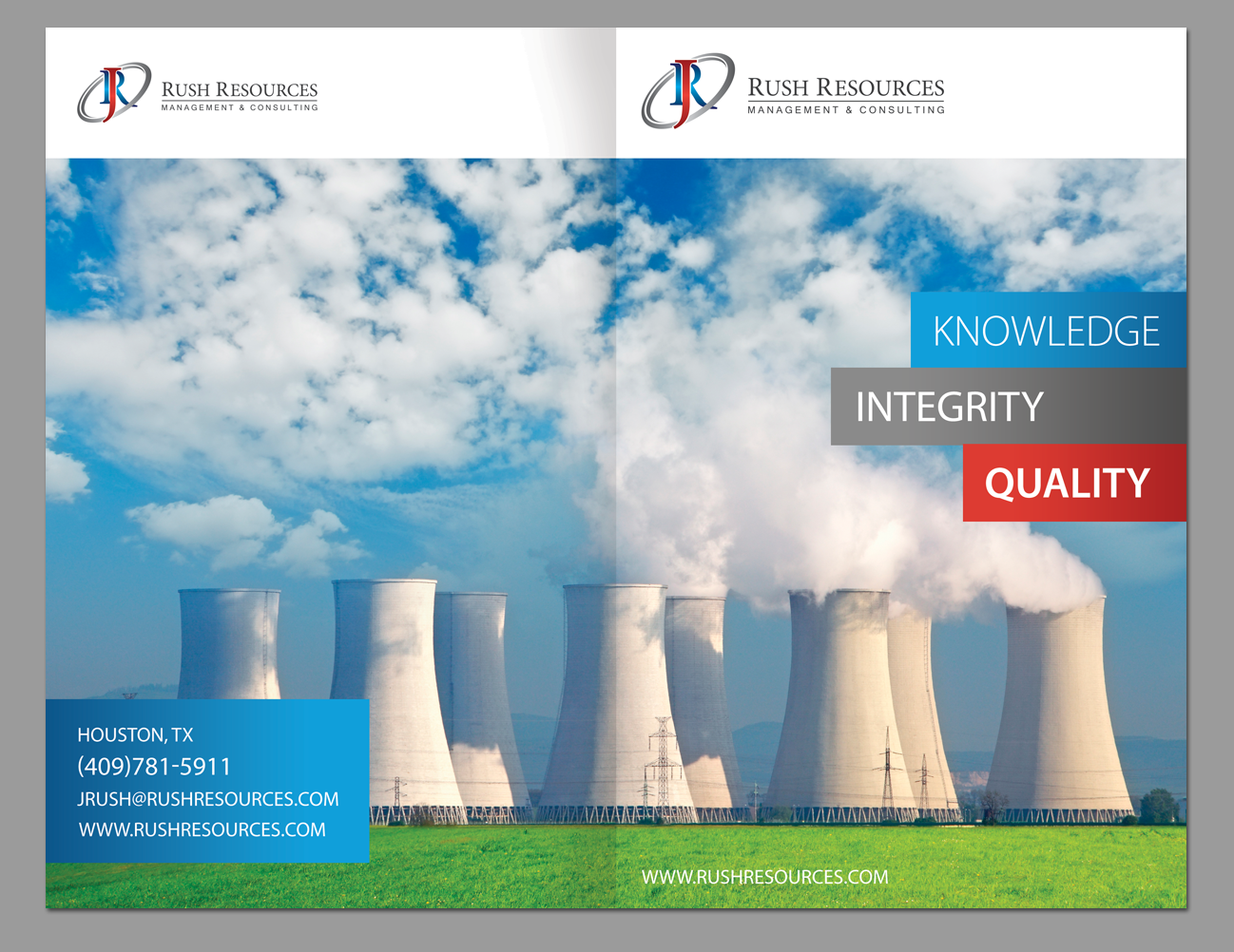 Diseño de Brochure por Victor_pro para Rush Resources | Diseño #10410845