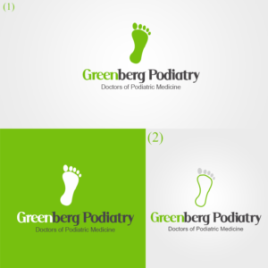 Logo Design by Dh Production for David Greenberg Podiatry Professional Corp. | Design #10294807