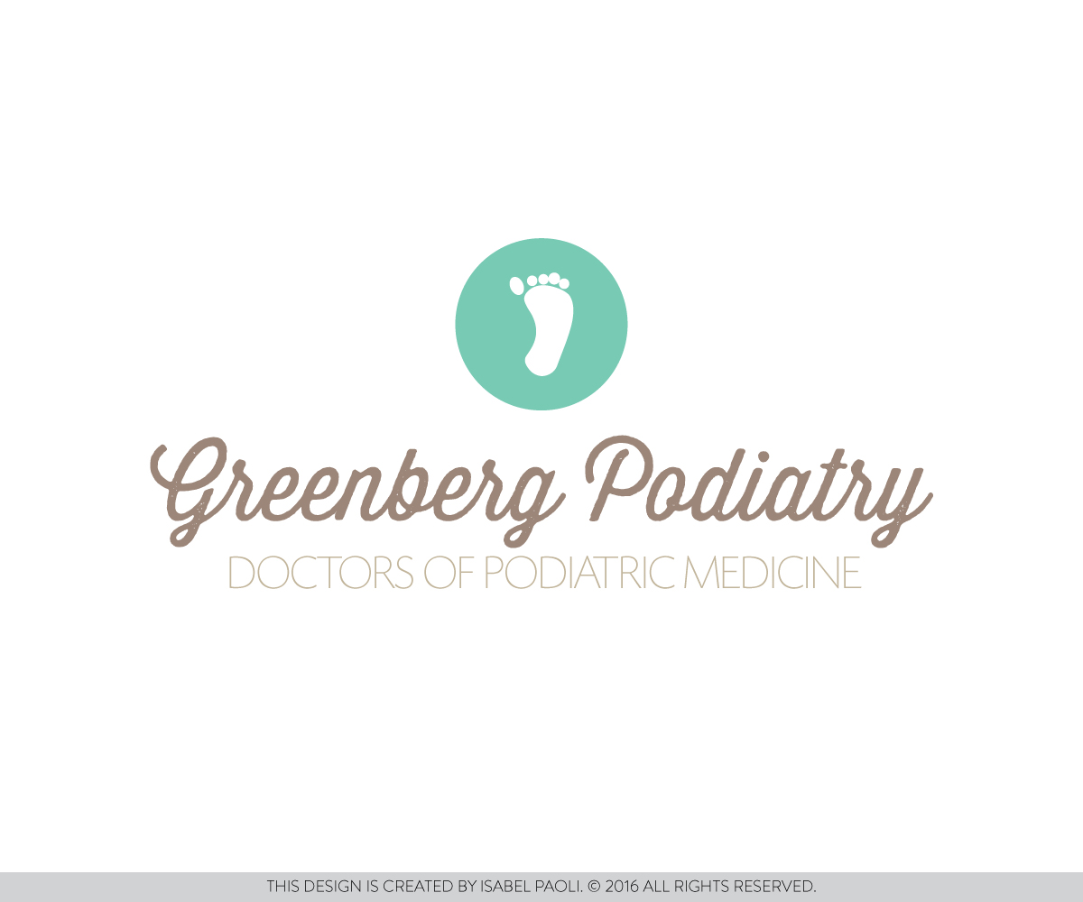 Logo-Design von isabel.paoli für David Greenberg Podiatry Professional Corp. | Design #10287075