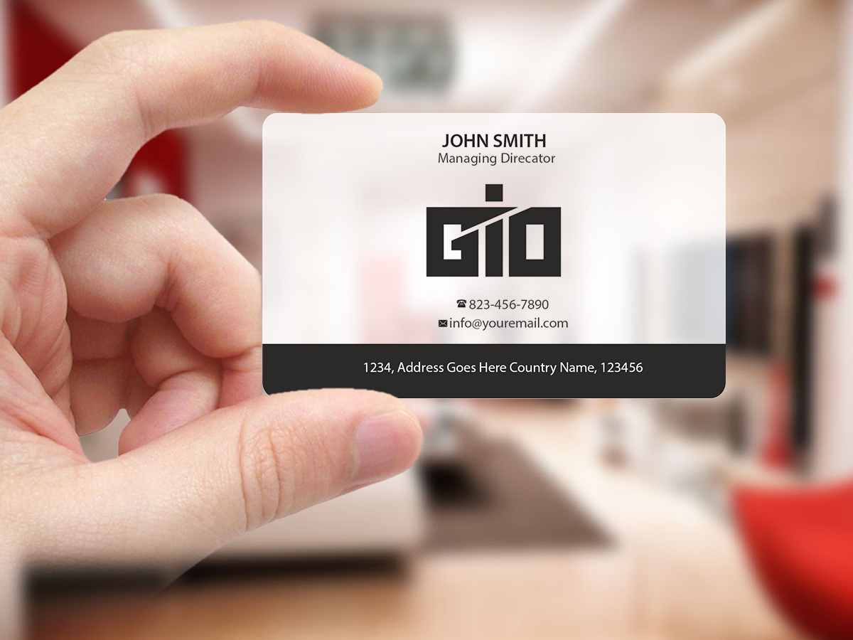 Business Card Design by Creations Box 2015 for Geotecnica | Design #10304558