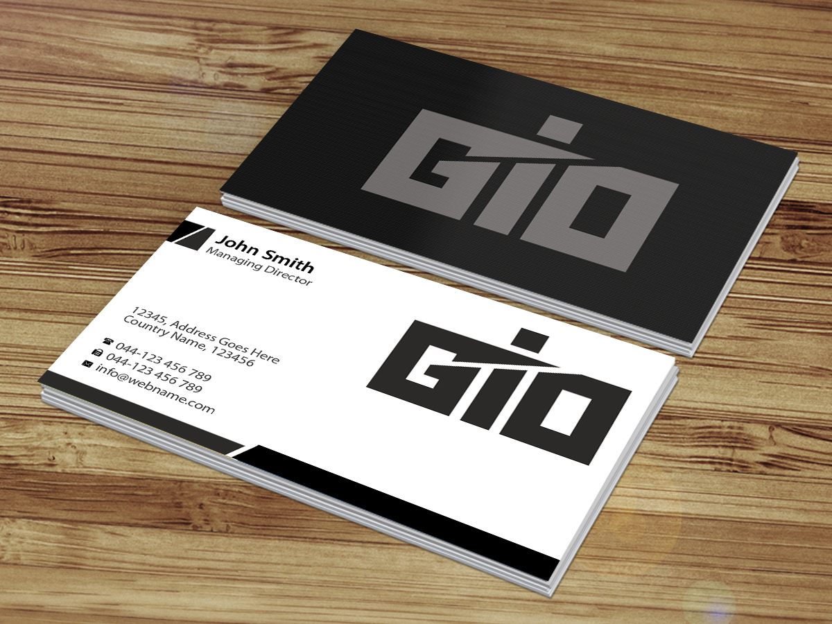Business Card Design by Creations Box 2015 for Geotecnica | Design #10304572