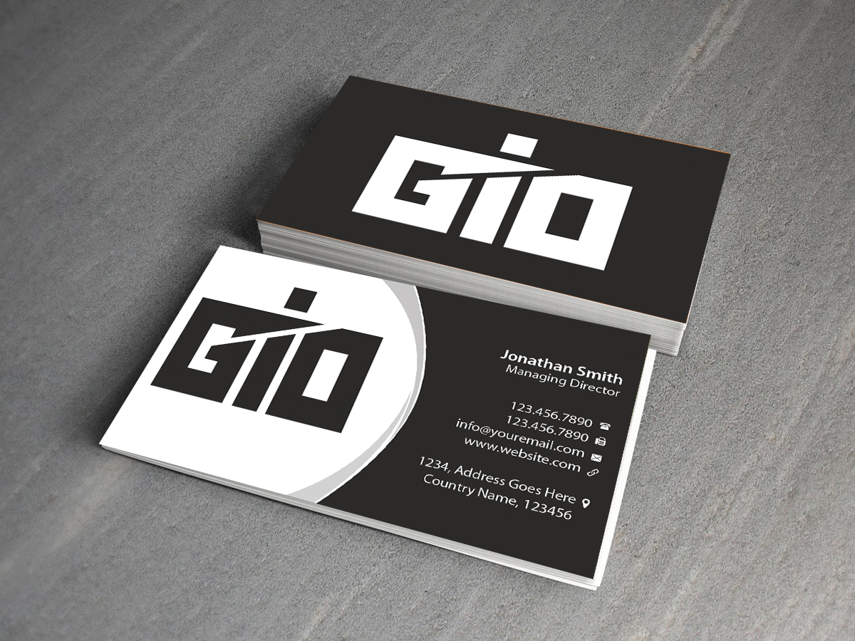Business Card Design by Creations Box 2015 for Geotecnica | Design #10304577