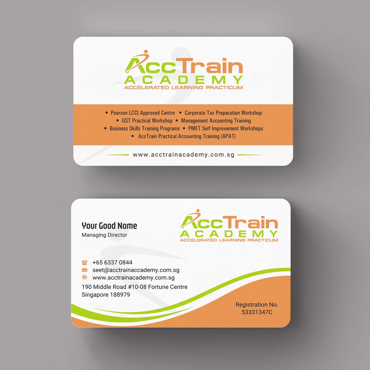 Business Card Design by INDIAN_Ashok for this project | Design #10884337