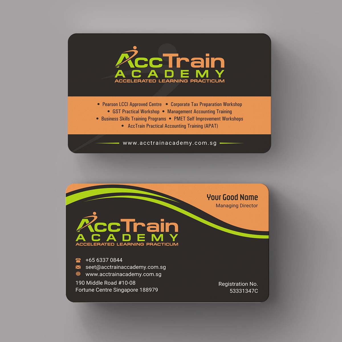 Business Card Design by INDIAN_Ashok for this project | Design #10884344
