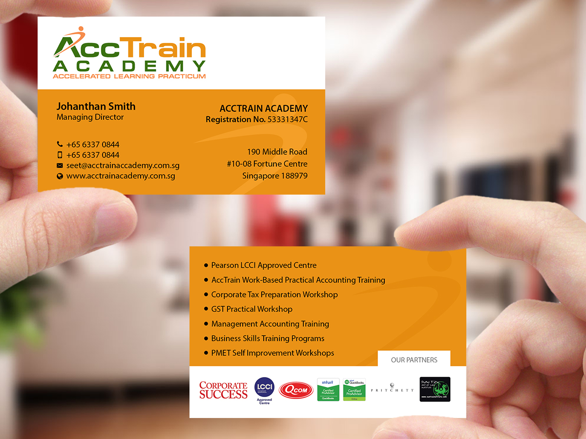 Business Card Design by Creations Box 2015 for this project | Design #11909410