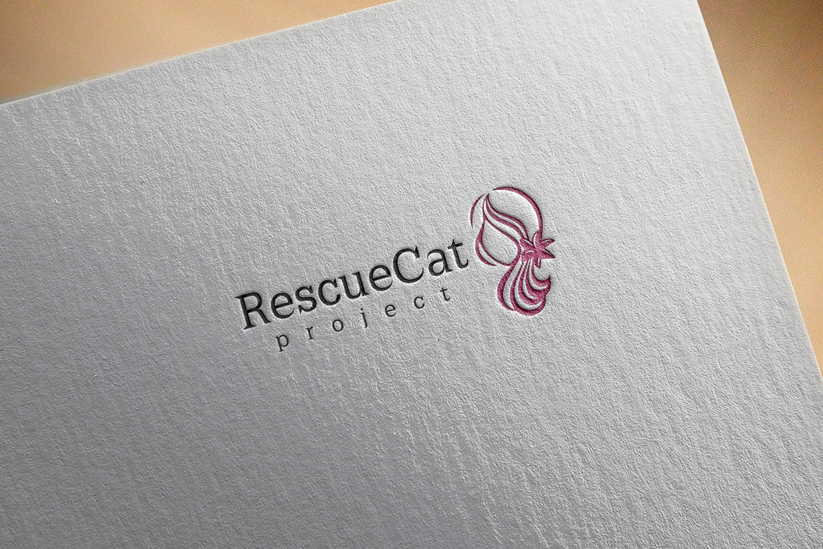 Logo Design by Ather Ali Khan for RescueCat Project | Design #10322715